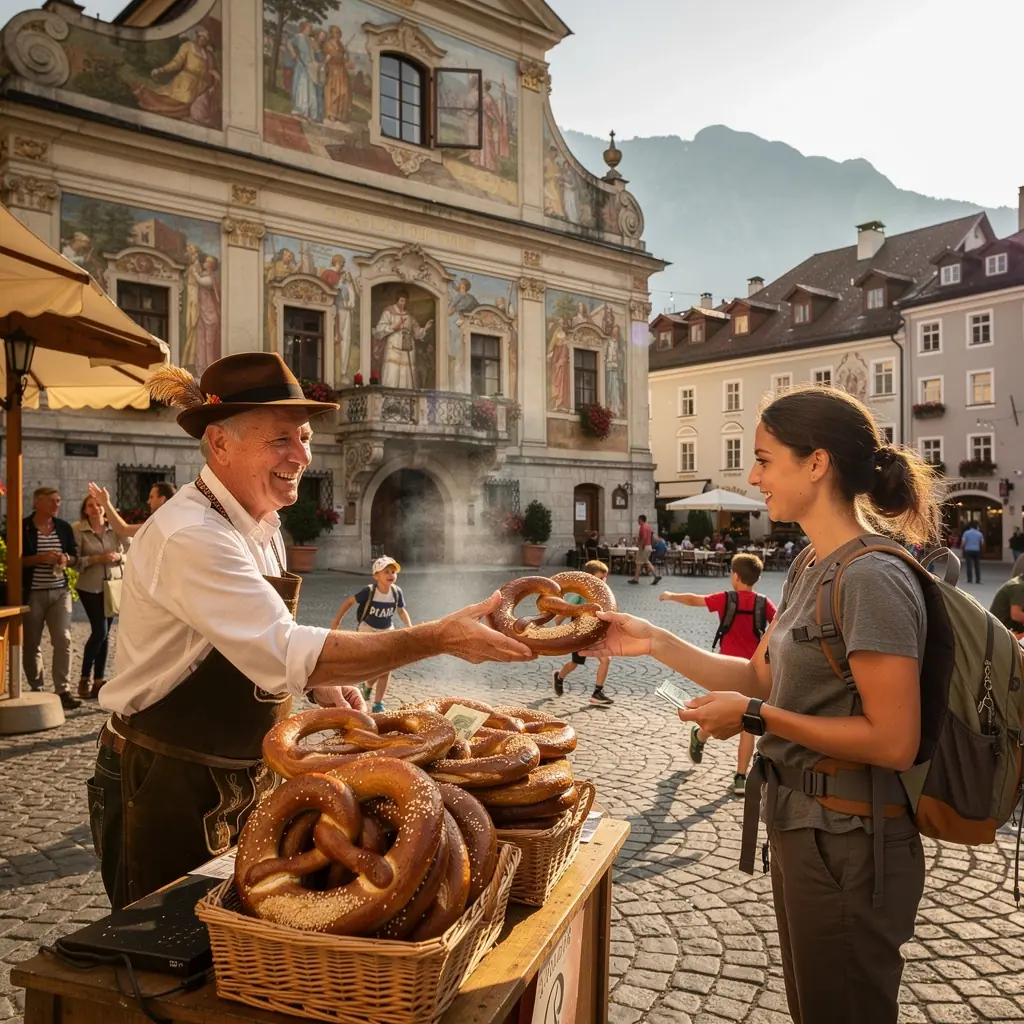 Ein Glas Grüner Veltliner, passend zu einer österreichischen Käseplatte.